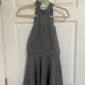 Gray Hoco Dress